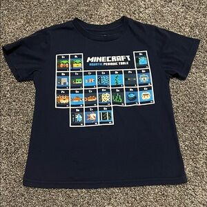 Minecraft Kids Navy Blue T-Shirt